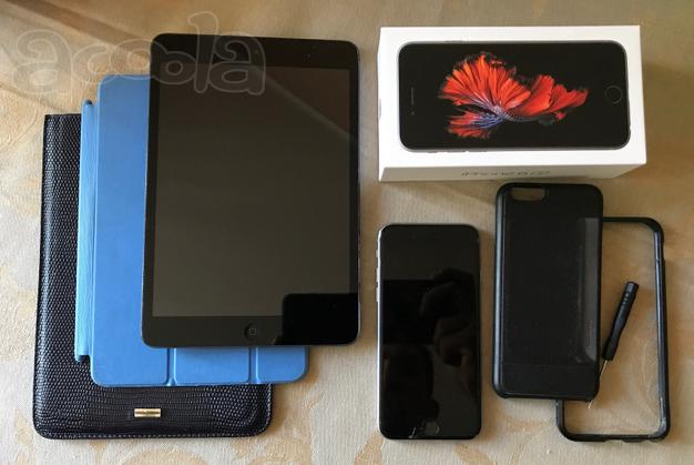 IPhone 6s 64 Gb + iPad + аксессуары